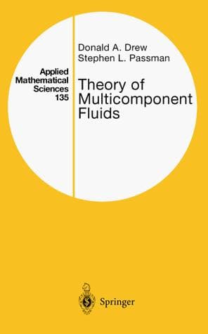 Cover of Theory of multicomponent fluids by Donald A. Drew