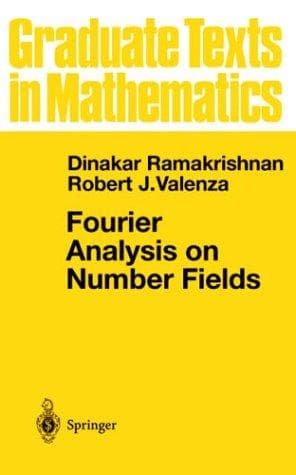 Cover of Fourier analysis on number fields by Dinakar Ramakrishnan