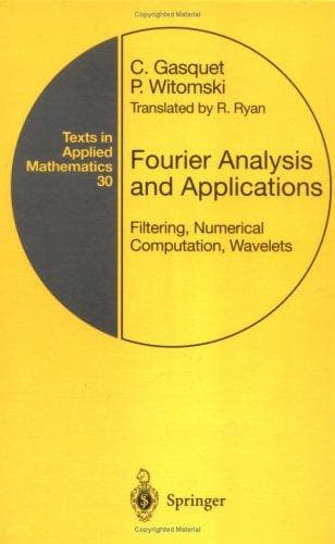 Cover of Fourier analysis and applications by Claude Gasquet
