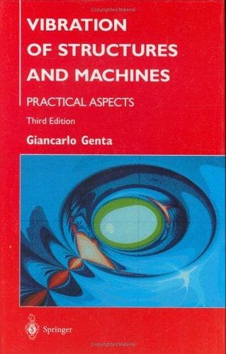 Cover of Vibration of structures and machines by G. Genta