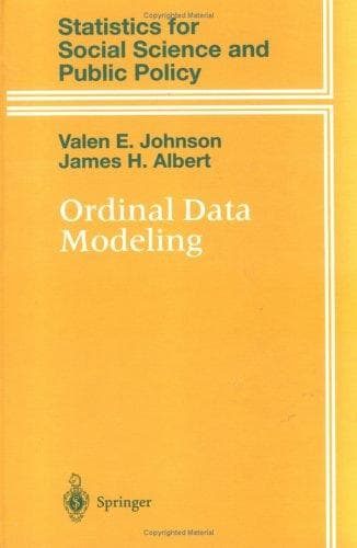 Cover of Ordinal data modeling by Valen E. Johnson