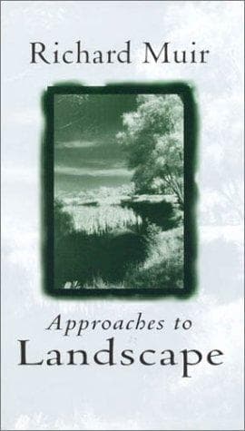 Cover of Approaches to Landscape by Richard Muir
