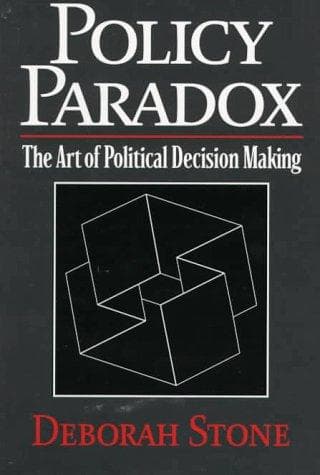Cover of Policy paradox by Deborah A. Stone