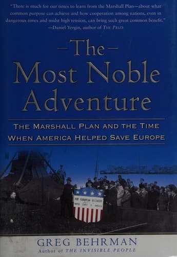 Cover of The most noble adventure by Greg Behrman
