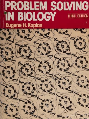 Cover of Problem Solving in Biology by Eugene H. Kaplan