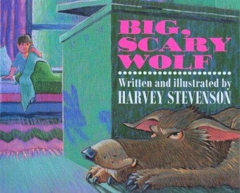 Cover of Big scary wolf by Harvey Stevenson