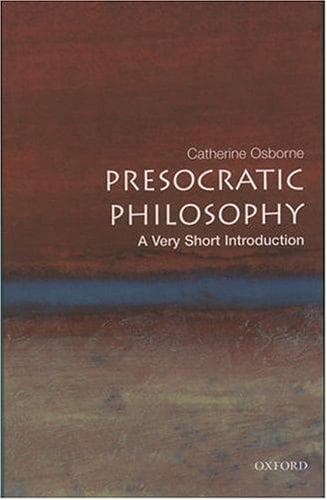 Cover of Presocratic Philosophy by Catherine Osborne