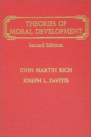 Cover of Theories of moral development by John Martin Rich
