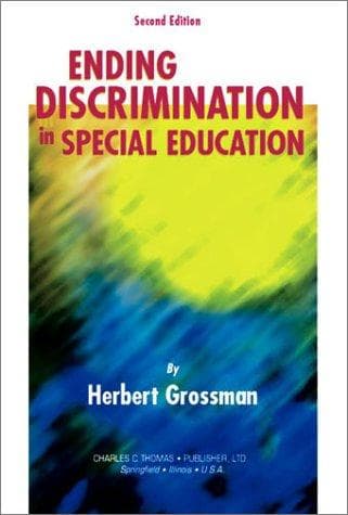 Cover of Ending Discrimination in Special Education by Herbert Grossman
