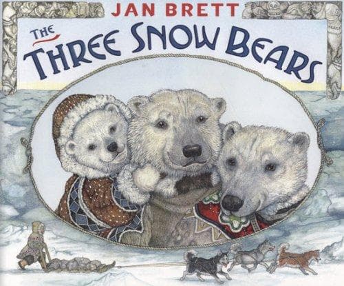 Cover of The three snow bears by Jan Brett