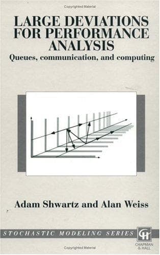 Cover of Large deviations for performance analysis by Adam Shwartz