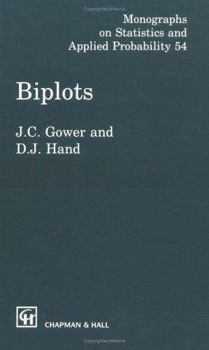 Cover of Biplots by J. C. Gower