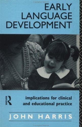 Cover of Early language development by Harris, John