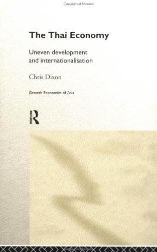 Cover of The Thai economy by C. J. Dixon