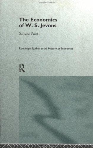 Cover of The economics of W.S. Jevons by Sandra Peart