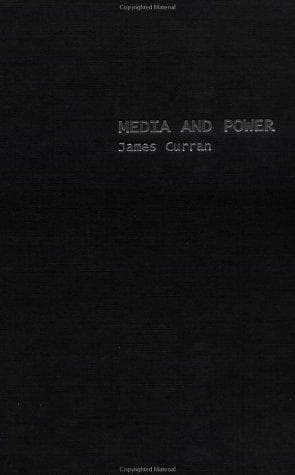 Cover of Media and power by Curran, James