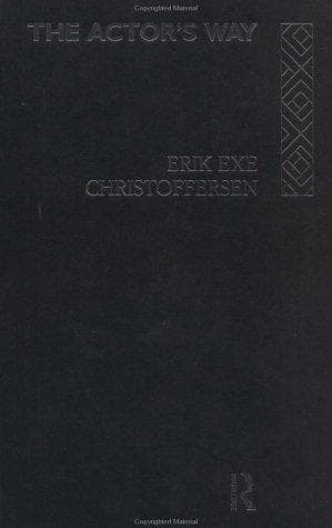 Cover of The actor's way by Erik Exe Christoffersen
