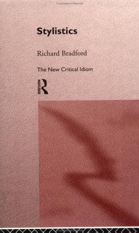 Cover of Stylistics by Bradford, Richard