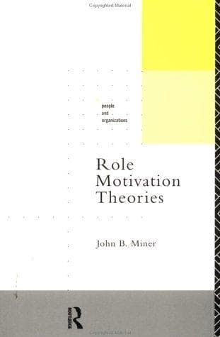 Cover of Role motivation theories by John B. Miner