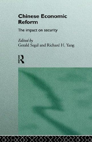 Cover of Chinese Economic Reform by Gerald Segal