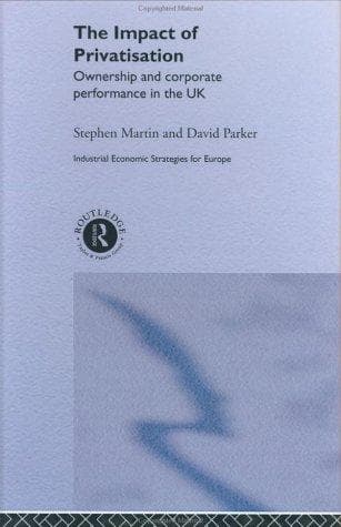 Cover of The impact of privatisation by Martin, Stephen