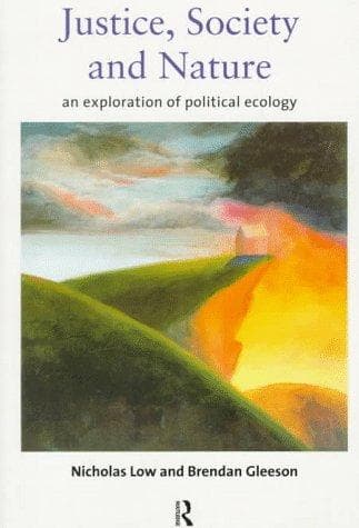 Cover of Justice, society, and nature by Nicholas Low