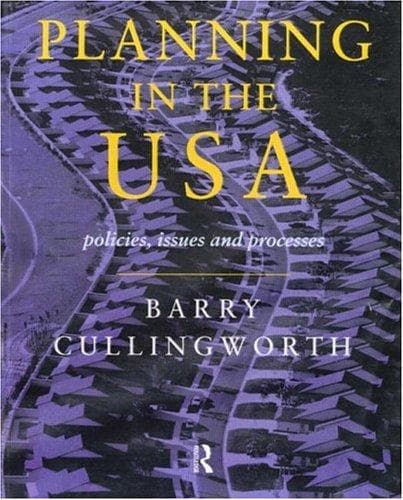 Cover of Planning in the USA by J. B. Cullingworth