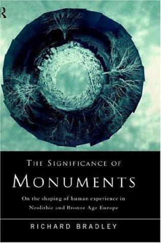 Cover of The significance of monuments by Bradley, Richard