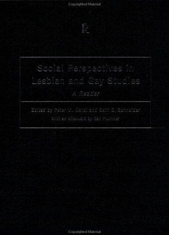 Cover of Social Perspectives in Lesbian and Gay Studies by Peter M. Nardi