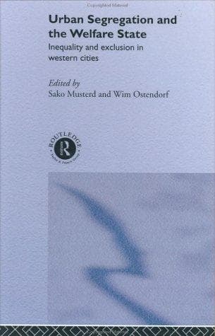 Cover of Urban Segregation and the Welfare State by Sako Musterd