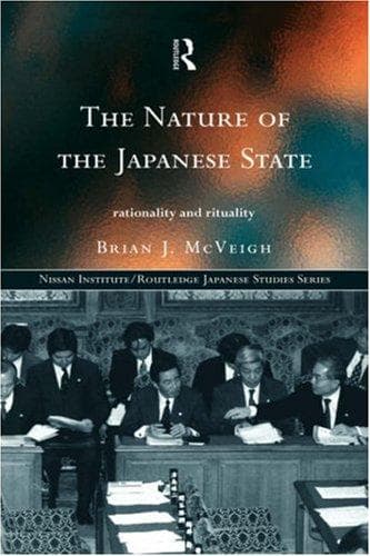 Cover of The nature of the Japanese state by Brian J. McVeigh