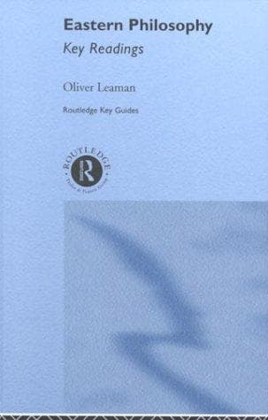 Cover of Eastern philosophy: key readings by Oliver Leaman
