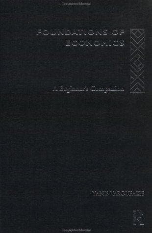 Cover of Foundations of economics by Yanis Varoufakis