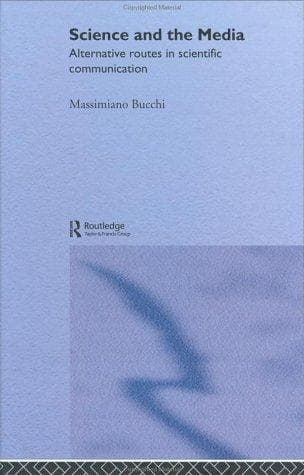 Cover of Science and the media by Massimiano Bucchi