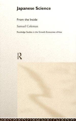 Cover of Japanese science by Samuel Coleman