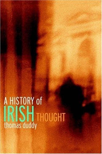 Cover of A history of Irish thought by Thomas Duddy