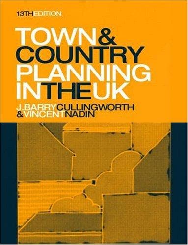 Cover of Town and country planning in the UK by J. B. Cullingworth