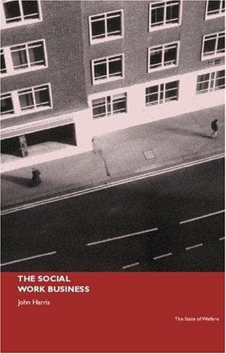 Cover of The social work business by Harris, John