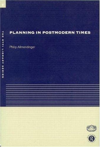 Cover of Planning in postmodern times by Philip Allmendinger