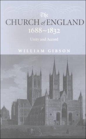 Cover of The Church of England, 1688-1832 by William Gibson