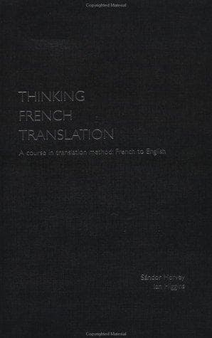 Cover of Thinking French translation by Sándor G. J. Hervey