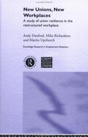 Cover of New unions, new workplace by Andy Danford