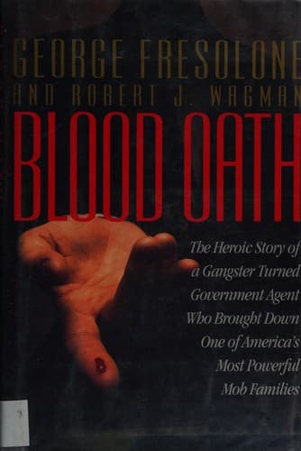 Cover of Blood oath by George Fresolone