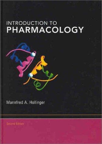 Cover of Introduction to pharmacology by Mannfred A. Hollinger