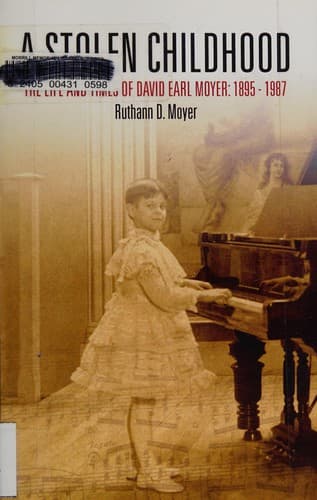 Cover of A stolen childhood by Ruthann D. Moyer