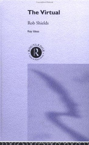 Cover of The virtual by Rob Shields