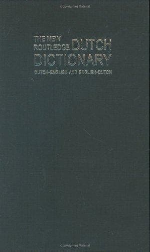 Cover of The new Routledge Dutch dictionary by N. E. Osselton