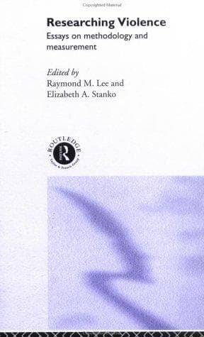 Cover of Researching Violence by Raymond E. Lee