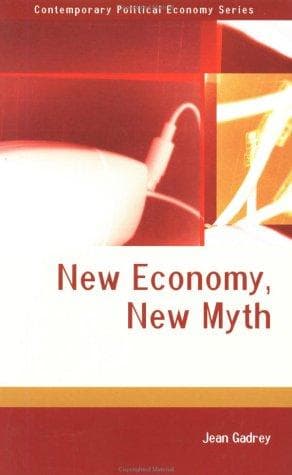 Cover of New economy, new myth by J. Gadrey