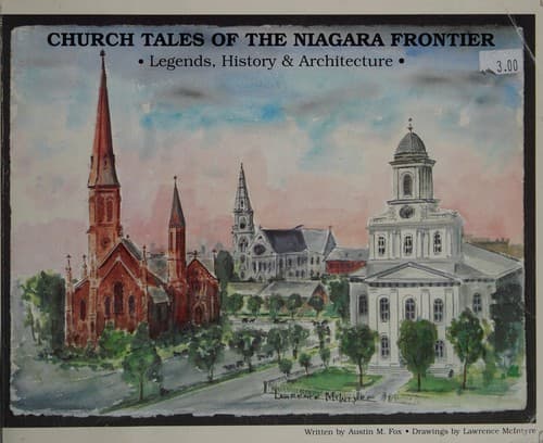 Cover of Church tales of the Niagara Frontier by Austin M. Fox
